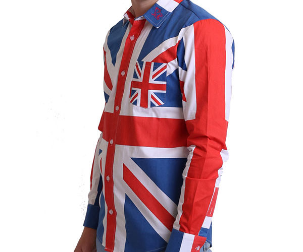 Union jack shirt, Party Shirt, Loud Shirt, Mutts Nuts, Shite Shirt, Loud Party Shirt