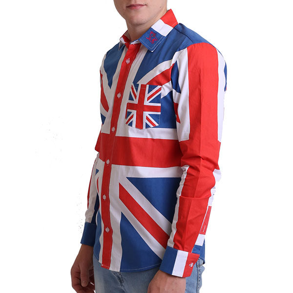 Union jack shirt, Party Shirt, Loud Shirt, Mutts Nuts, Shite Shirt, Loud Party Shirt