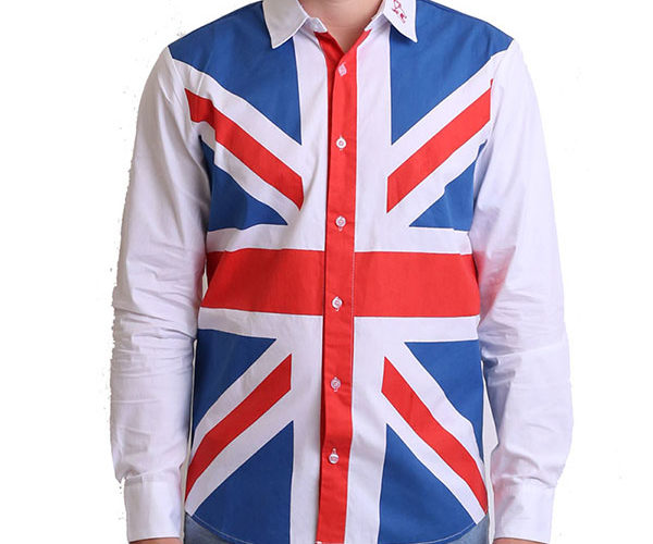 Union jack shirt, Party Shirt, Loud Shirt, Mutts Nuts, Shite Shirt, Loud Party Shirt